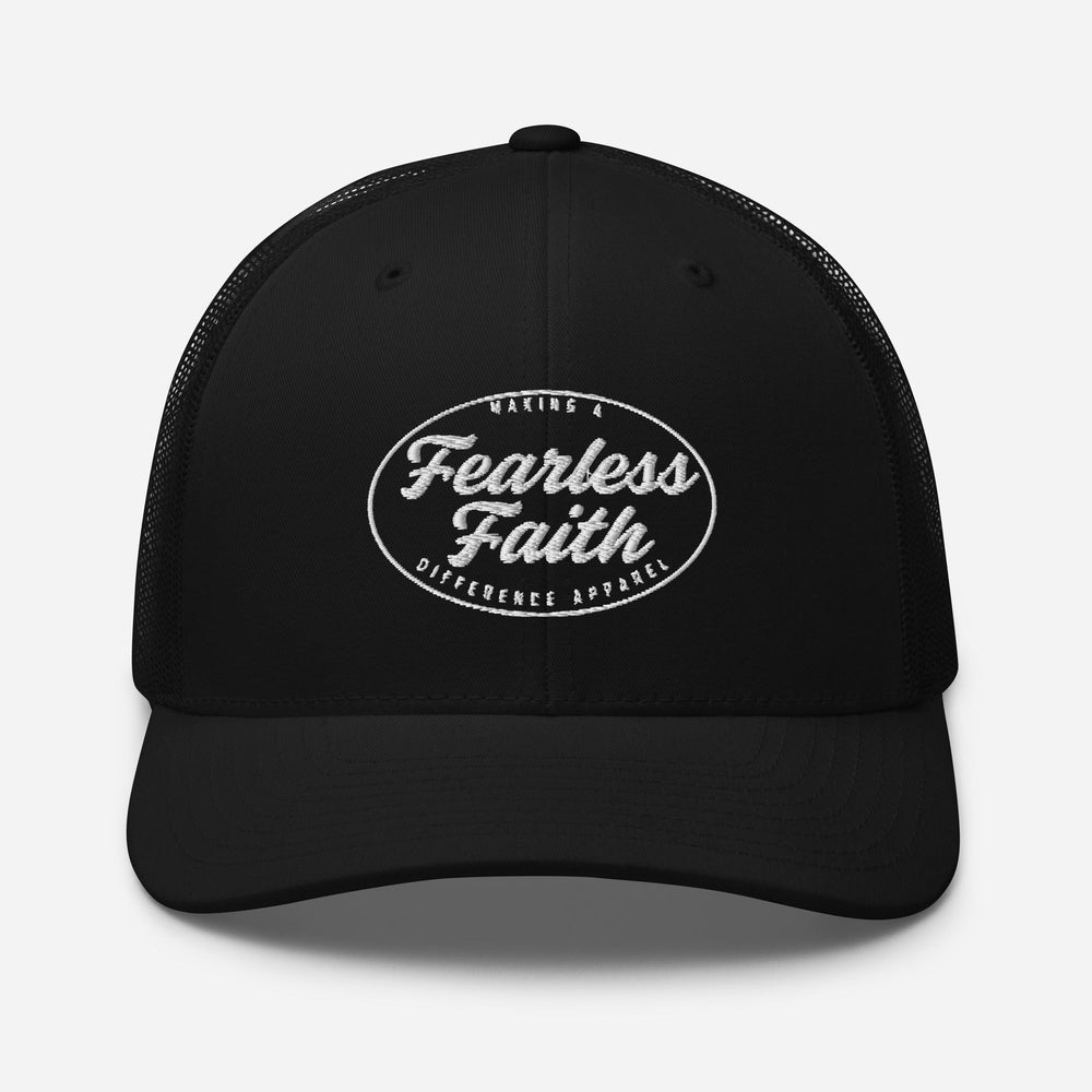 
                  
                    M.A.D Apparel Fearless Faith Christian Trucker Cap
                  
                