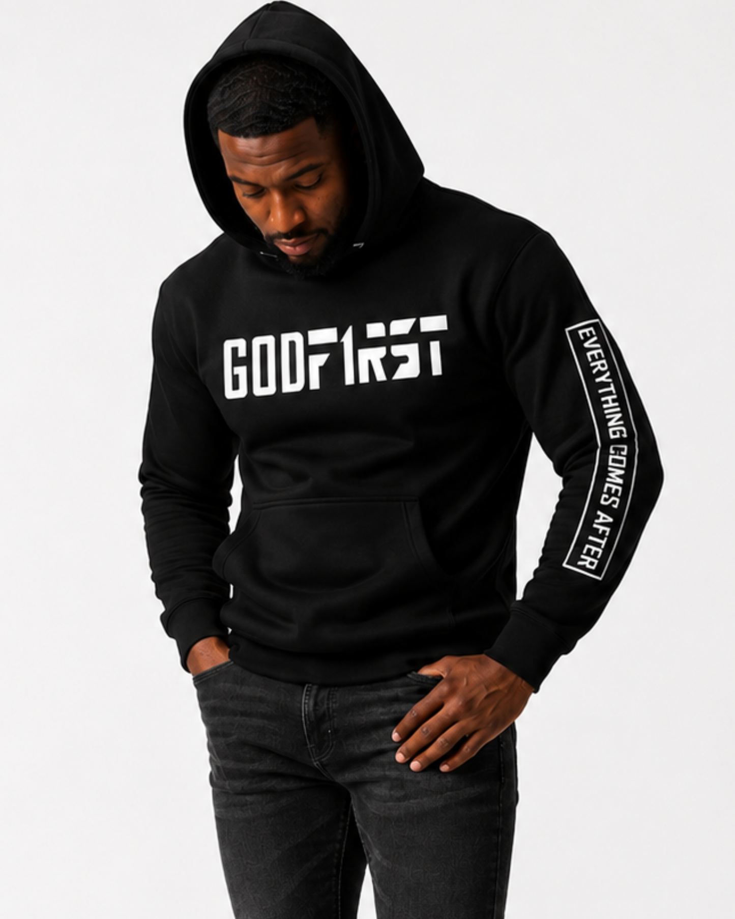 M.A.D Apparel Ltd Hoodie God First Faith Hoodie