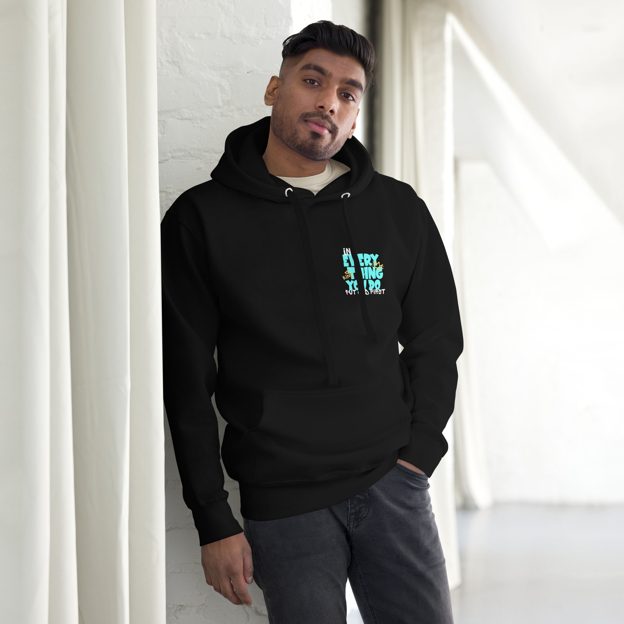Put God First Unisex Faith Hoodie | Christian Hoodies | MAD