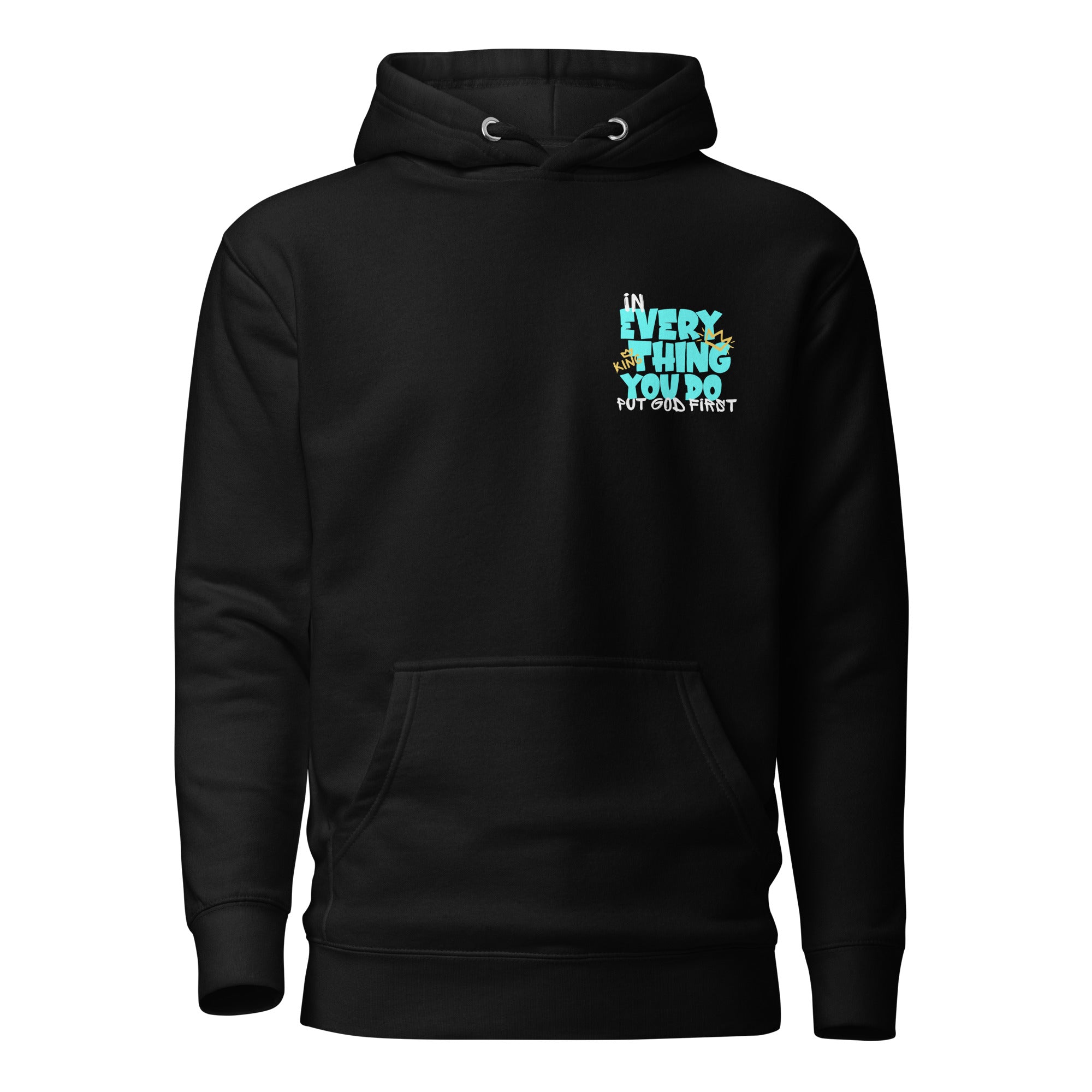 ●Put God First Put God First Unisex Faith Hoodie | Christian Hoodies | MAD