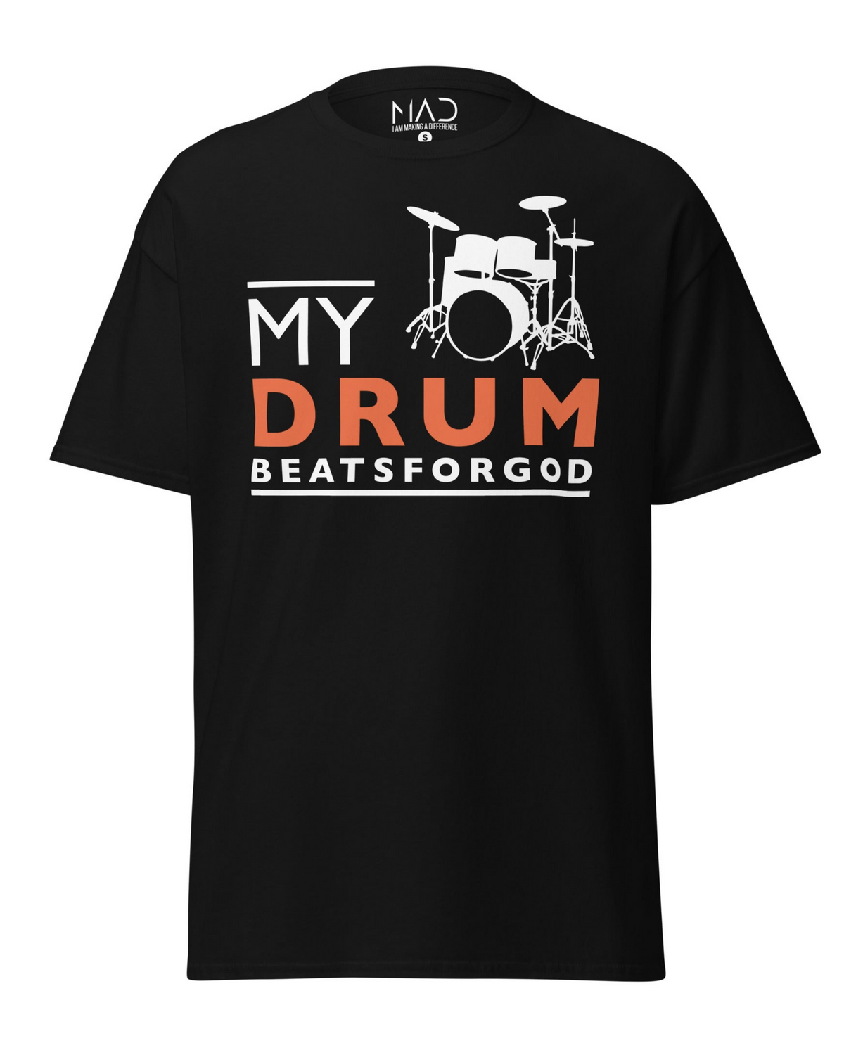 M.A.D Apparel Ltd Tees My Drum Beats Classic Worship T-shirt